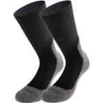 LENZ Trekking 5.0 Socken Doppelpackung, schwarz (39-41)