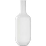Weiße 50 cm LEONARDO Bodenvasen aus Glas 