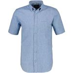 Hellblaue Kurzärmelige Lerros Button Down Hemden für Herren Größe XL 