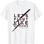 Let's Fight Like Demons – Duncan Idaho – Dune (2021) – Weiß T-Shirt
