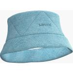 Blaue LEVI'S Schlapphüte aus Baumwolle für Damen Größe L 