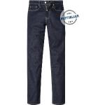 Reduzierte Dunkelblaue LEVI'S 511 Slim Jeans aus Elastan für Herren Weite 33, Länge 32 