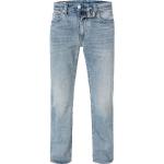Indigofarbene Casual LEVI'S 527 Bootcut Jeans aus Elastan für Herren Weite 33, Länge 32 