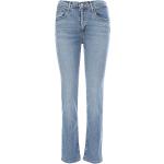 Reduzierte Indigofarbene LEVI'S High Waist Jeans aus Lyocell für Damen Größe XS 