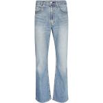 Reduzierte Indigofarbene LEVI'S 527 Slim Jeans aus Elastan für Herren 