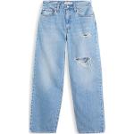 Reduzierte Indigofarbene LEVI'S Baggy Jeans für Damen Größe XS 