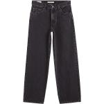 Schwarze LEVI'S Baggy Jeans für Damen Größe XS 
