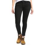Reduzierte Schwarze LEVI'S Slim Jeans aus Elastan für Damen Größe XS 