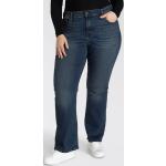 Reduzierte Blaue LEVI'S Bootcut Jeans für Damen Größe XS 