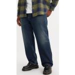 Blaue LEVI'S 501 Straight Straight Leg Jeans für Herren Größe S 