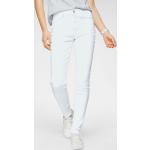 Weiße LEVI'S Skinny Jeans aus Denim für Damen Größe XXL 