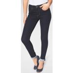 Reduzierte Blaue LEVI'S Slim Jeans aus Denim für Damen Größe XS 