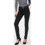Reduzierte Schwarze LEVI'S Slim Jeans aus Denim für Damen 