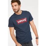 Blaue LEVI'S T-Shirts aus Baumwolle für Herren Größe XXL 
