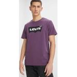 Reduzierte Lila LEVI'S T-Shirts für Herren Größe XL 