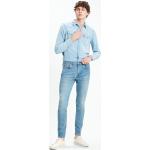 Reduzierte Blaue LEVI'S 512 Slim Jeans aus Denim für Herren 
