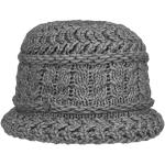 Graue Lierys Strickhüte aus Wolle für Damen Einheitsgröße 