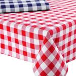 Rote Karierte Tischdecken & Tischtücher aus Baumwolle 