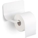 Weiße Lineabeta Toilettenpapierhalter aus Aluminium 