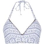 Blaue Lingadore Triangel Bikinis aus Elastan in 75C für Damen Größe M 