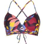 Bunte Lingadore Bikini Tops aus Elastan in 75C für Damen Größe M 