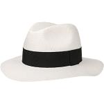 Schwarze Klassische Sommerhüte aus Stroh für Herren Größe XL 