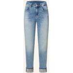 Blaue Liu Jo Slim Jeans aus Elastan für Damen Größe XS 
