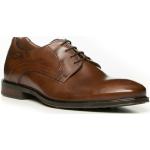 Cognacfarbene Business Lloyd Nachhaltige Derby Schuhe Schnürung aus Glattleder für Herren 