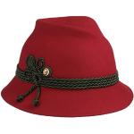 Rote Trachtenhüte aus Wolle für Damen Einheitsgröße 