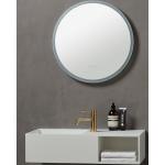 Silberne Moderne Badezimmerspiegel 60 cm 