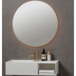 Silberne Moderne Badezimmerspiegel 80 cm 