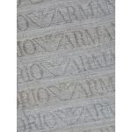 Hellgraue Armani Emporio Armani Damenschals aus Viskose Einheitsgröße 