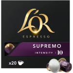 L'OR Supremo XL für Nespresso. 20 Kapseln