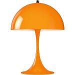 Orange Retro Louis Poulsen LED Tischleuchten Orangen aus Stahl 
