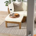 Reduzierte Braune Butlers Garten Lounge Sofas aus Massivholz 