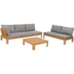 ACAMP Lounge Sets aus Holz 3 Teile 