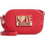 Rote MOSCHINO Love Moschino Damenumhängetaschen aus Kunstleder 