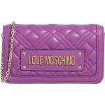 Violette MOSCHINO Love Moschino Damengeldbörsen & Damenportemonnaies aus Textil 
