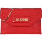 Rote MOSCHINO Love Moschino Tote Bags & Henkeltaschen aus Kunstleder für Damen 