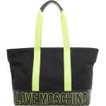 Schwarze MOSCHINO Love Moschino Shopper  aus Canvas für Damen 