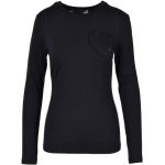 Schwarze MOSCHINO Love Moschino T-Shirts aus Baumwolle für Damen Größe M 
