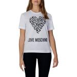 Beige MOSCHINO Love Moschino T-Shirts aus Baumwolle für Damen Größe L 