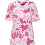 Rosa MOSCHINO Love Moschino T-Shirts aus Jersey für Damen Größe XS 