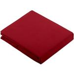 Reduzierte Rote Bettlaken aus Baumwolle für 2 Personen 