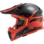 LS2 Motocross-Helm MX 437 Fast Evo Schwarz Unisex XL