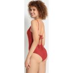 Reduzierte Rote Damenbadeanzüge & Damenschwimmanzüge aus Polyamid 