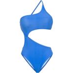 Reduzierte Blaue Monokinis aus Polyamid für Damen 