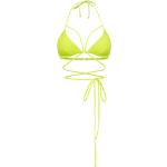 Reduzierte Grüne Bikini Tops aus Polyamid für Damen 