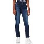 Reduzierte Blaue LTB Aspen Slim Jeans aus Denim trocknergeeignet für Damen Weite 32 