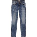 Blaue LTB Aspen Slim Jeans aus Elastan für Damen Größe XXL 